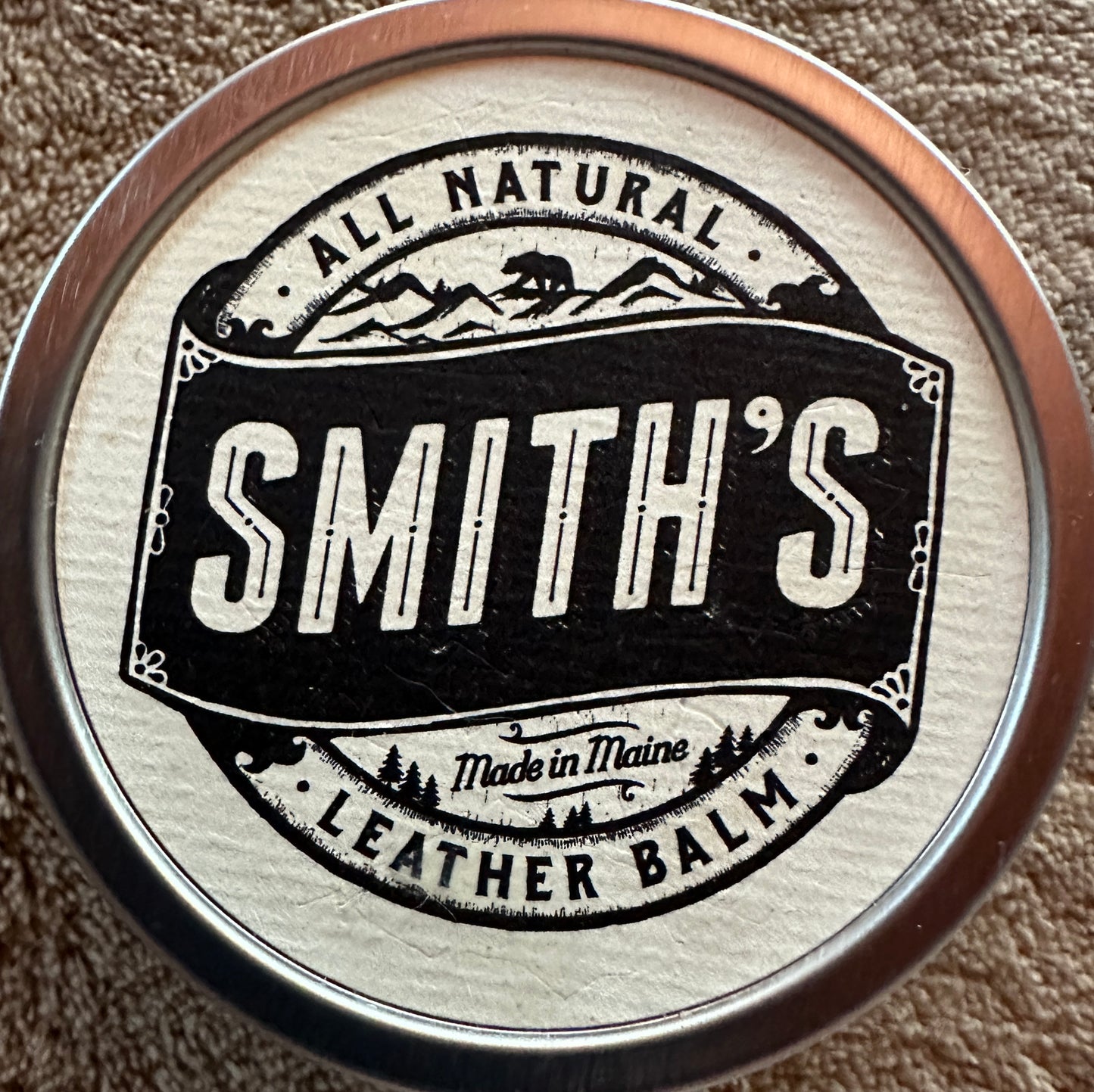 Smith's Leather Balm, Handmade in Maine