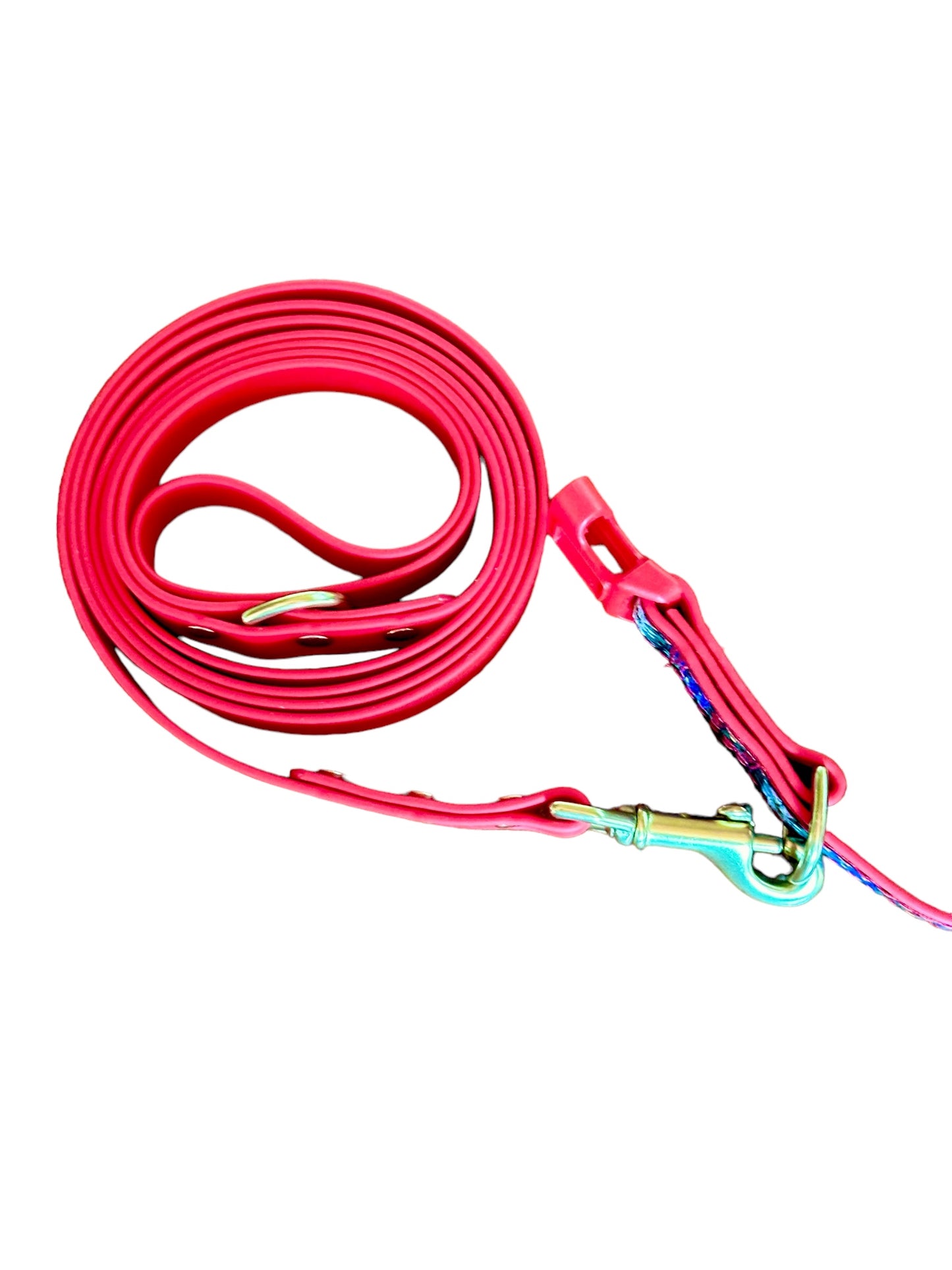 Sound of Music Edelweiss Collar & Leash Set/Bundle, Adjustable Soft Lightweight W/Quick Release Buckle + Shiny Solid Brass