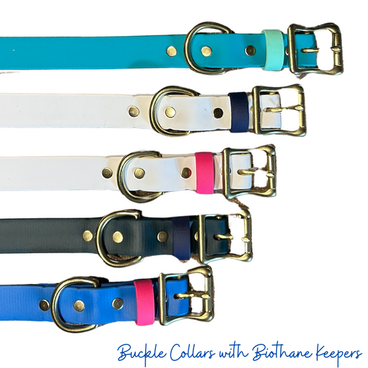 Add a Keeper - Choose a Biothane Keeper for Your Collar or Add one to Your Belts for Contrasting Colors or a Two-Tone Look!