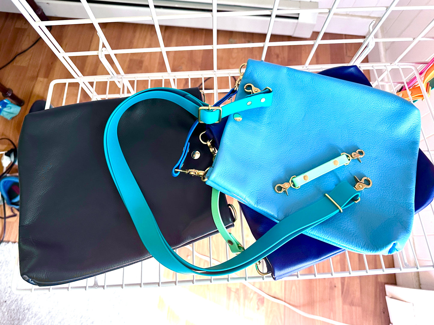 Capri Leather Crossbody Bag