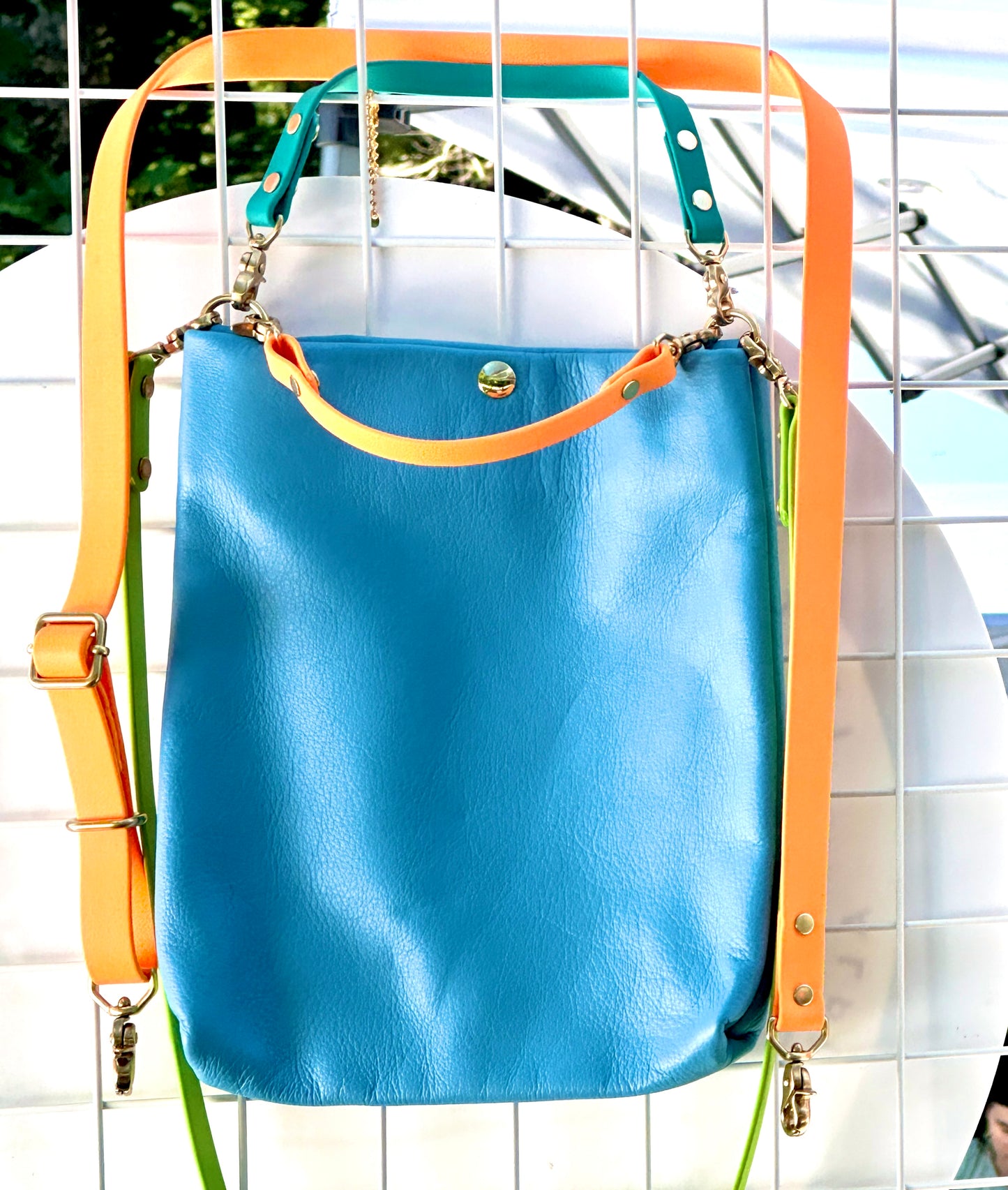 Capri Leather Crossbody Bag