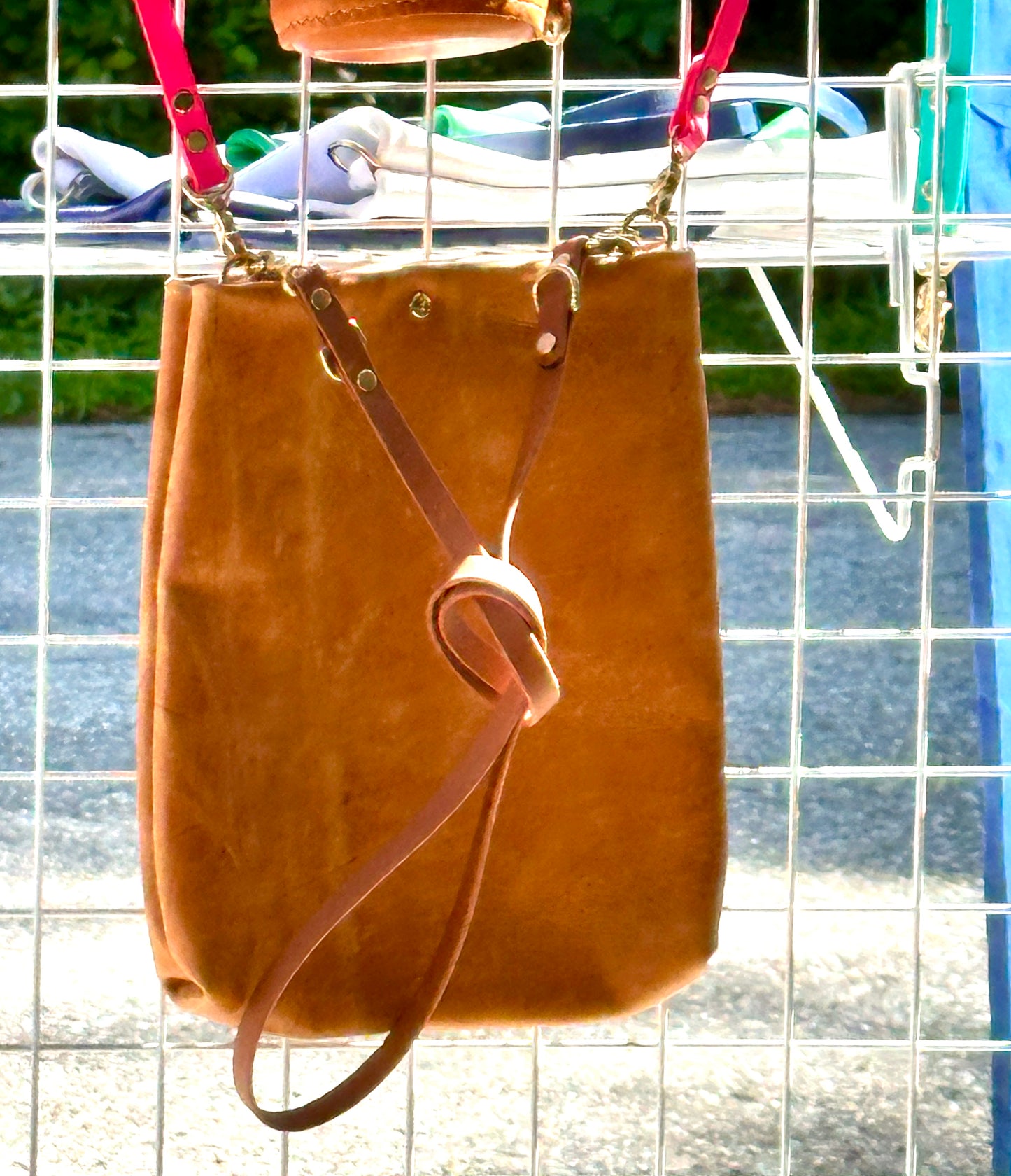 Capri Leather Crossbody Bag