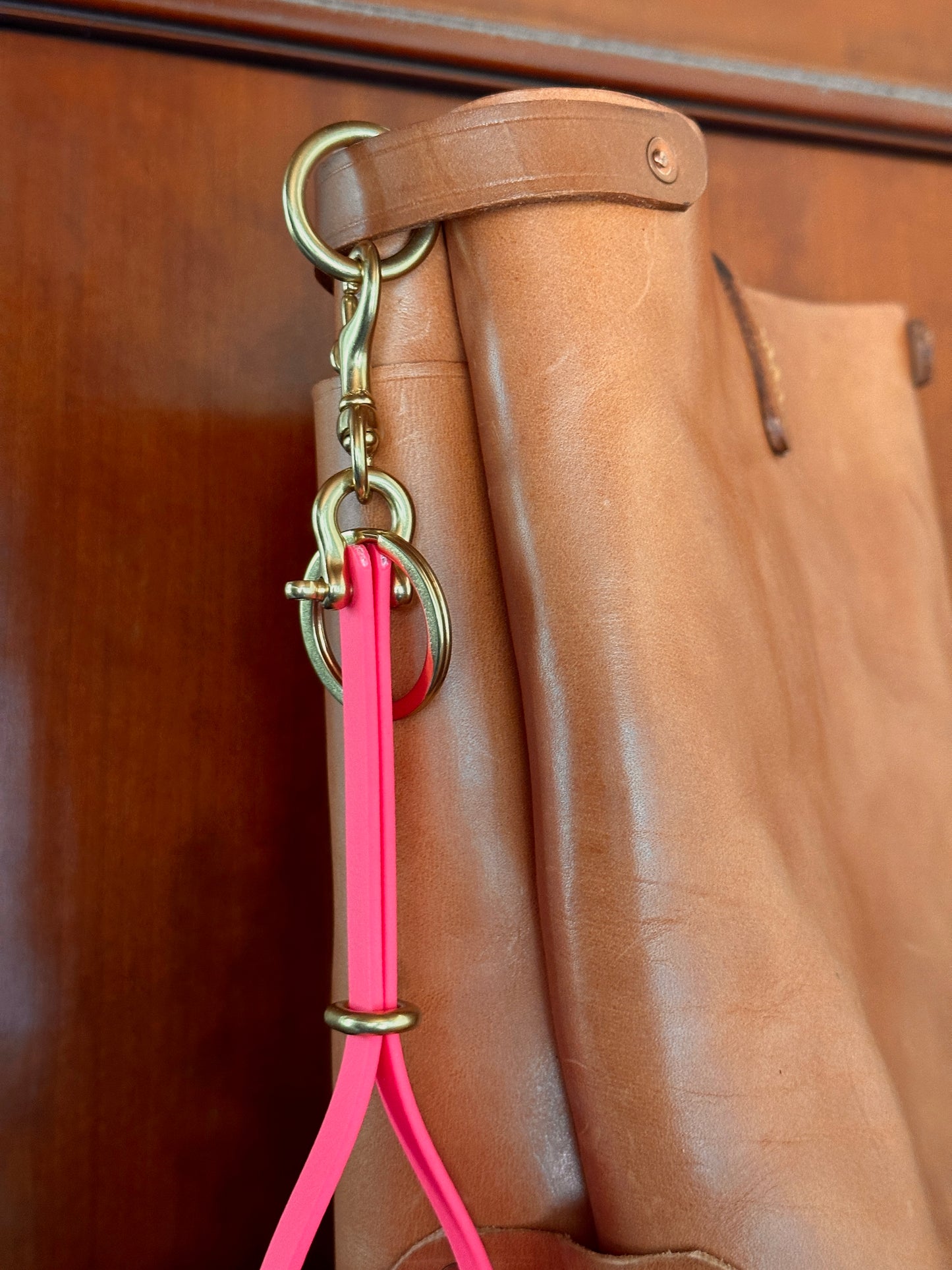 Never Lose Your Keys Again! Sporty Biothane Clip-On Wearable Wristlet Keychain, Waterproof Wristlet Keychain, Wearable Keychain w/Shackle, Bolt Snap + Keeper