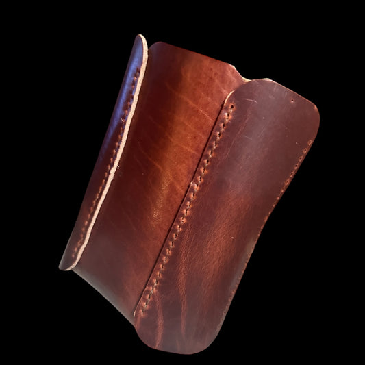 Dublin Olde English Heavy R/ ugged iPhone Tote or Cell Phone Tote w/Lightweight Biothane Over the Shoulder Strap